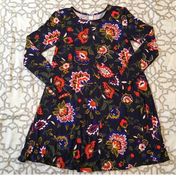 Old Navy Dresses Nwot Floral Swing Dress Poshmark